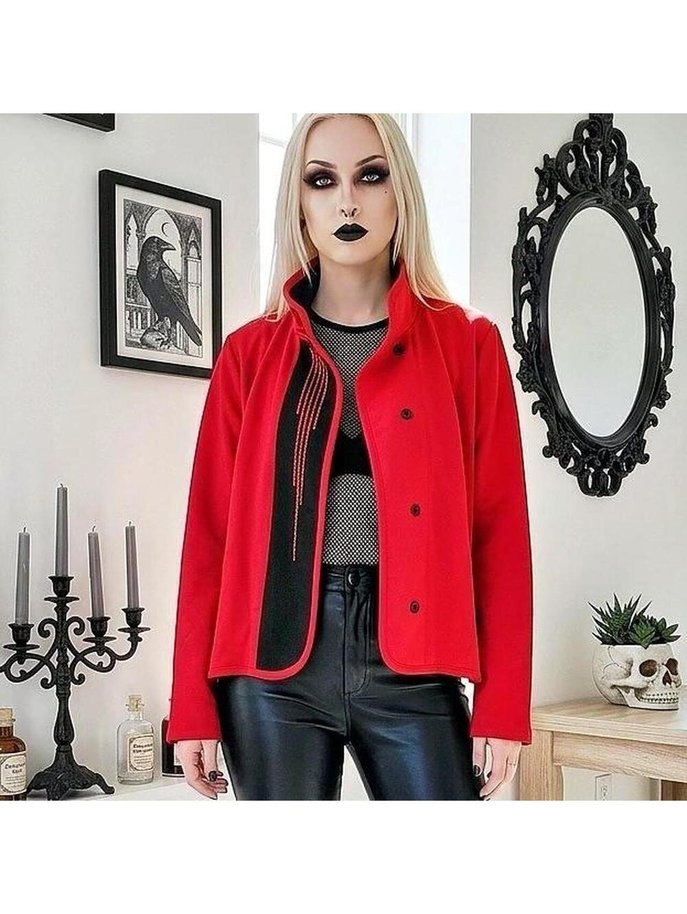 red jacket